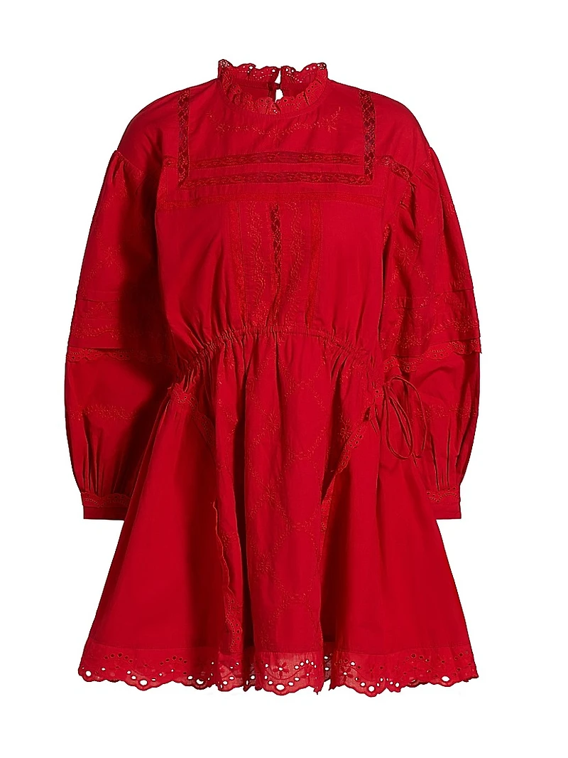 Clancy Fit & Flare Minidress