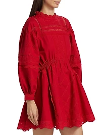 Clancy Fit & Flare Minidress