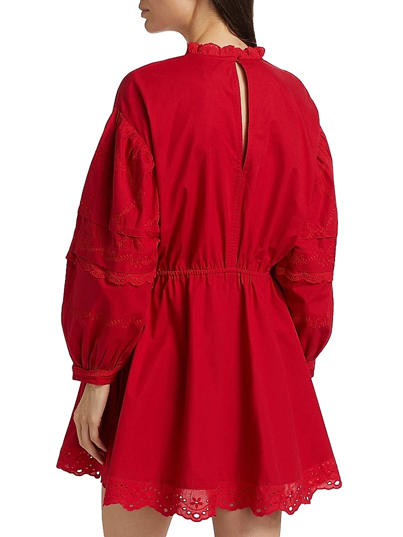 Clancy Fit & Flare Minidress