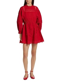 Clancy Fit & Flare Minidress