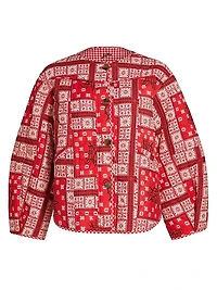 Macy Reversible Cotton Quilted Jacket