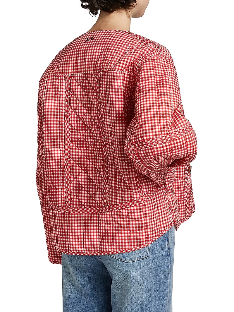Macy Reversible Cotton Quilted Jacket