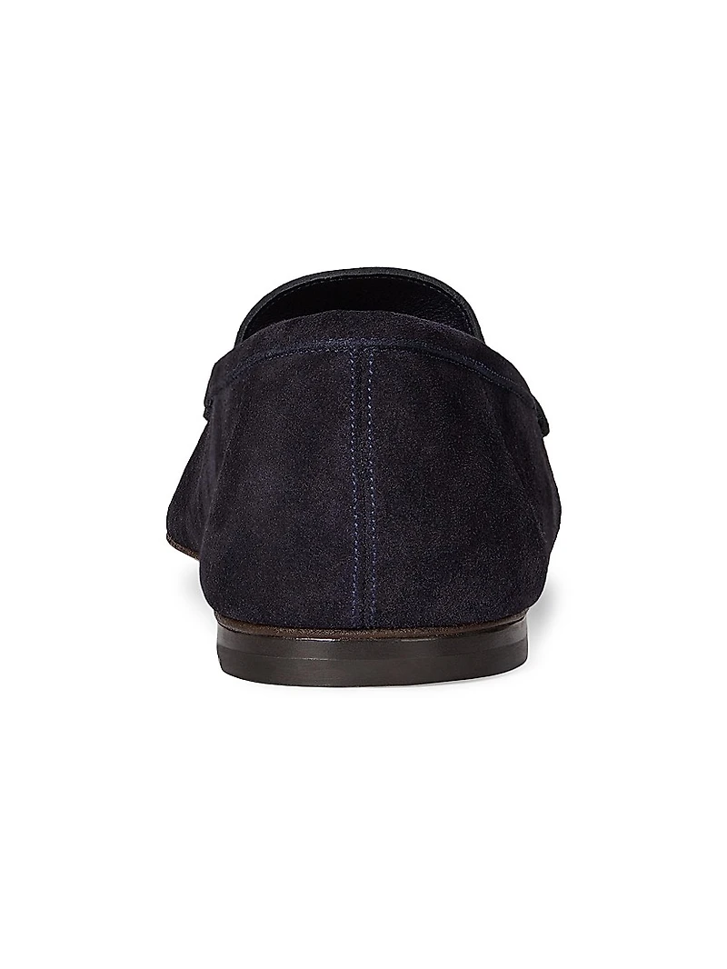 Collins Suede Penny Loafers