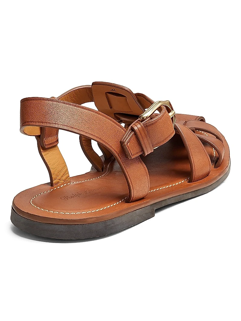 Leather Fisherman Sandals