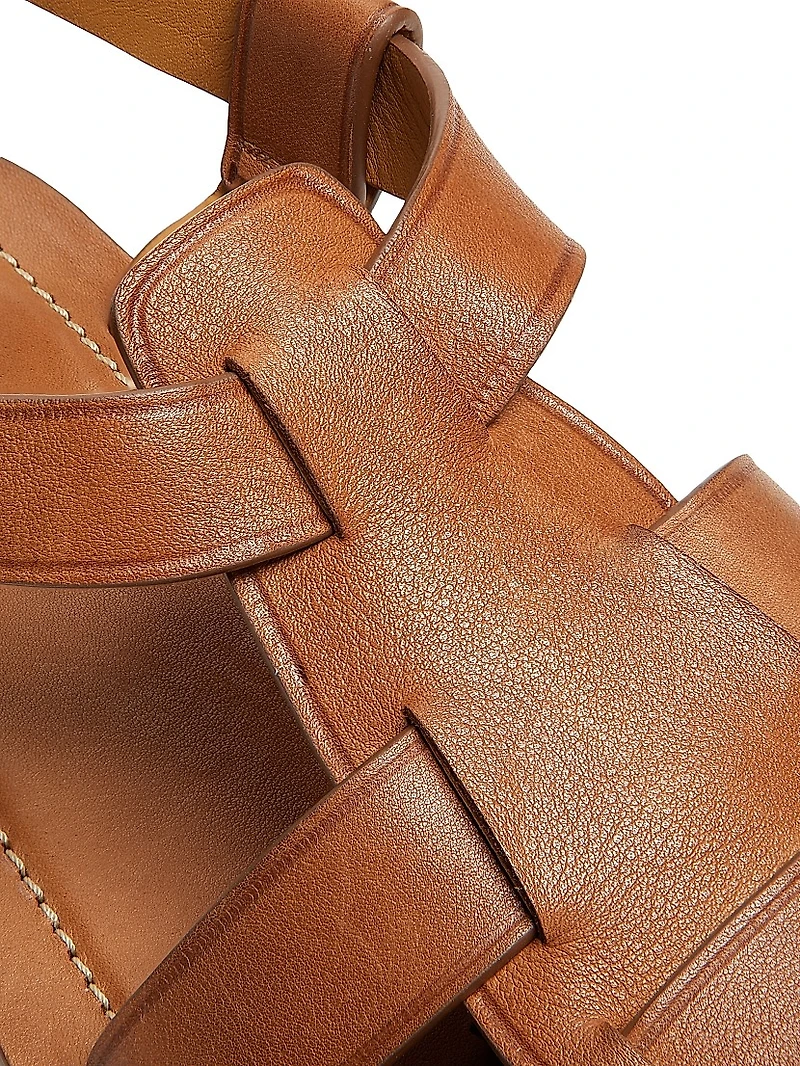 Leather Fisherman Sandals