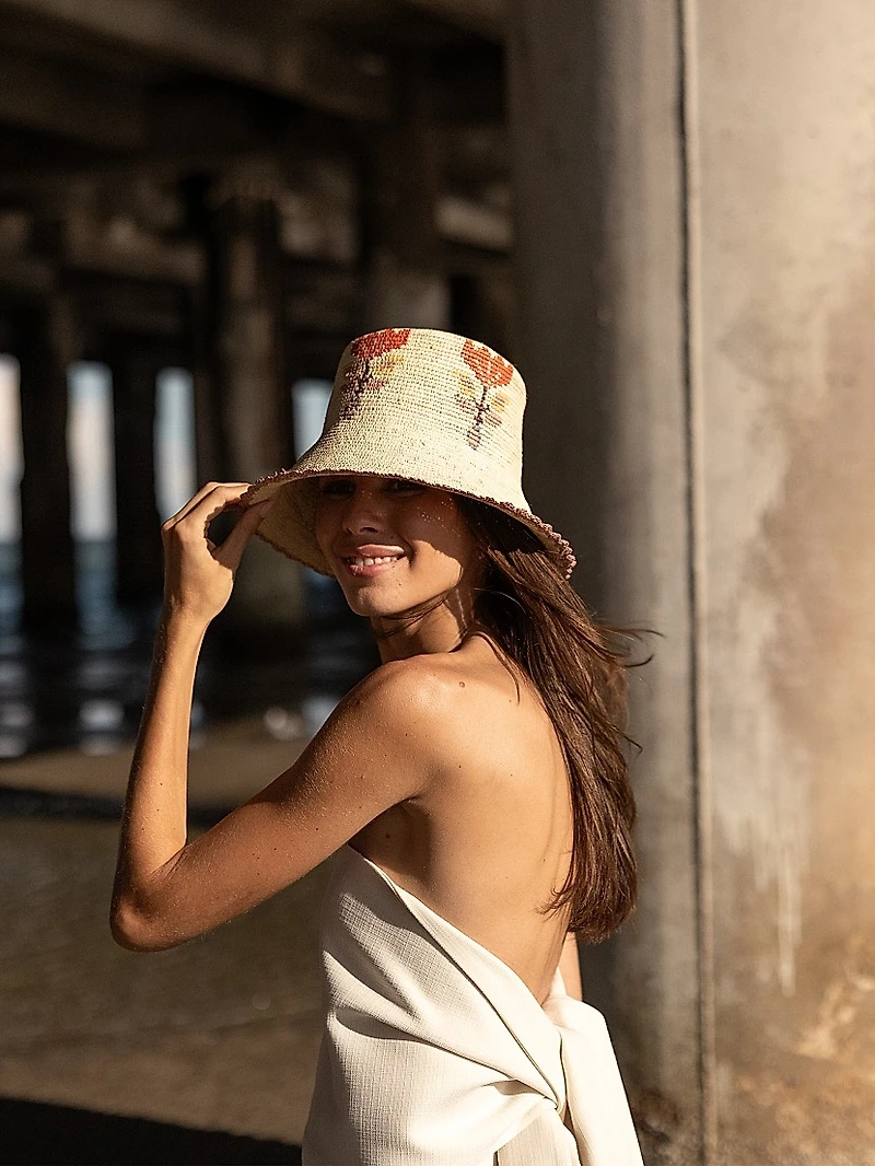 Fleur Straw Hat