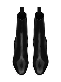 Betty Chelsea Boots Glazed Leather