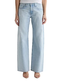 Adria Low-Rise Wide-Leg Jeans