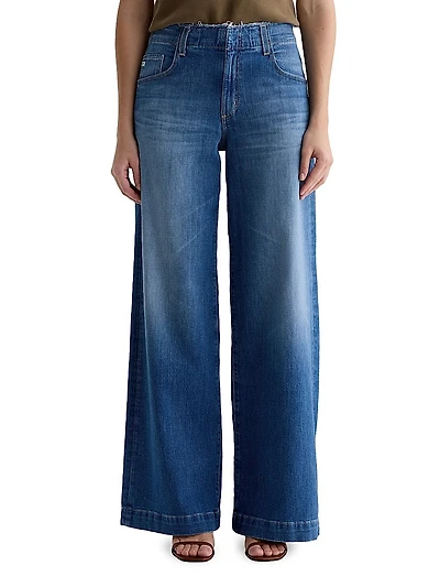 High-Rise Wide Leg Denim