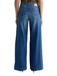 High-Rise Wide Leg Denim