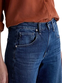 Hattie High-Rise Barrel-Leg Jeans