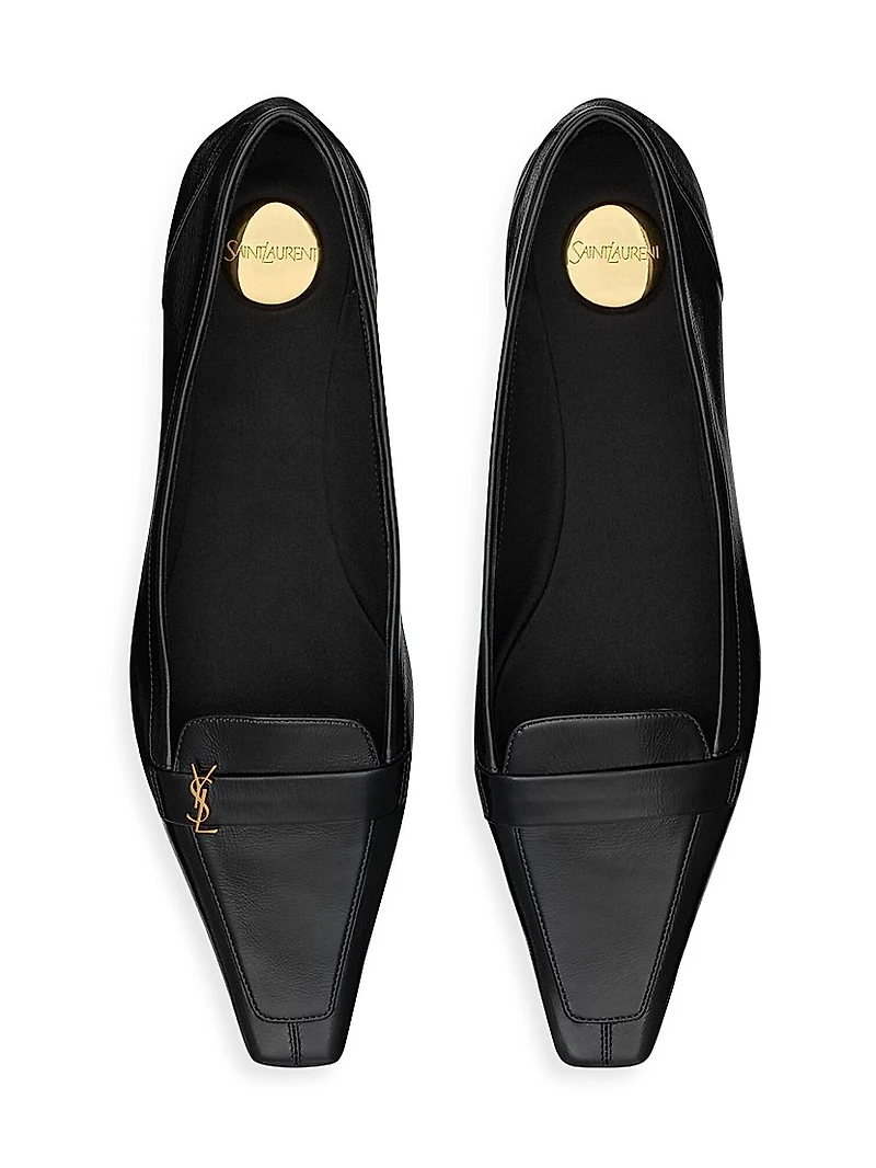 Poppy Ballerinas Smooth Leather