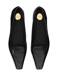 Poppy Ballerinas Smooth Leather