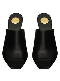 Jill Mules Smooth Leather