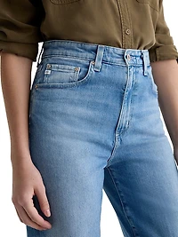 Kora Ankle High-Rise Wide Jeans