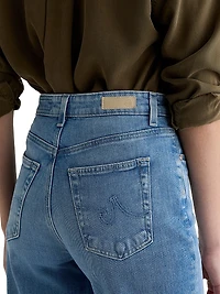 Kora Ankle High-Rise Wide Jeans