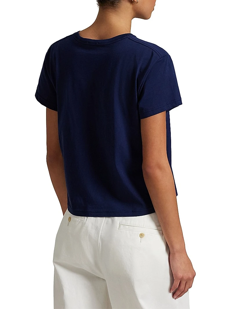 Logo Cotton Jersey T-Shirt