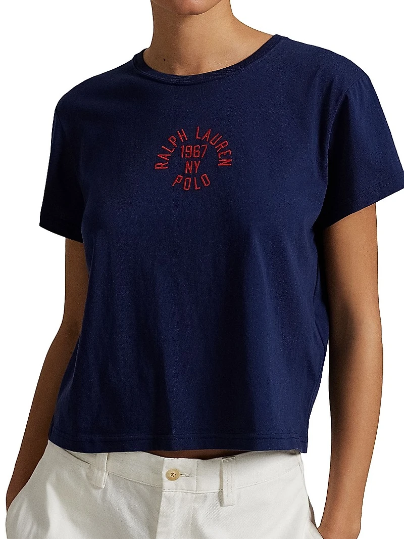 Logo Cotton Jersey T-Shirt