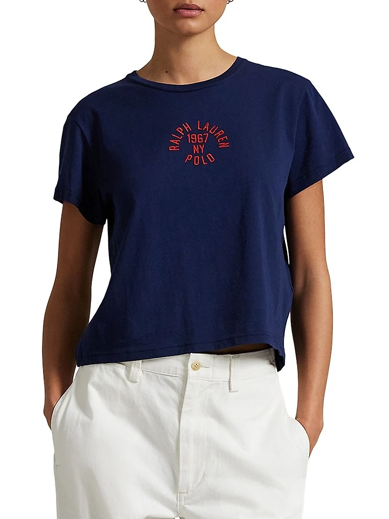 Logo Cotton Jersey T-Shirt