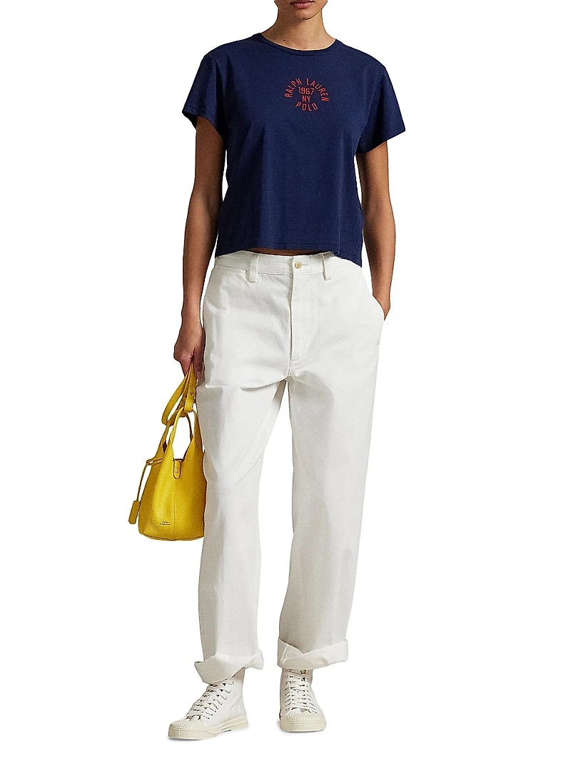 Logo Cotton Jersey T-Shirt