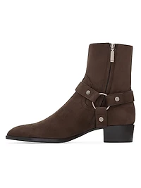 Wyatt Harness Boots Suede