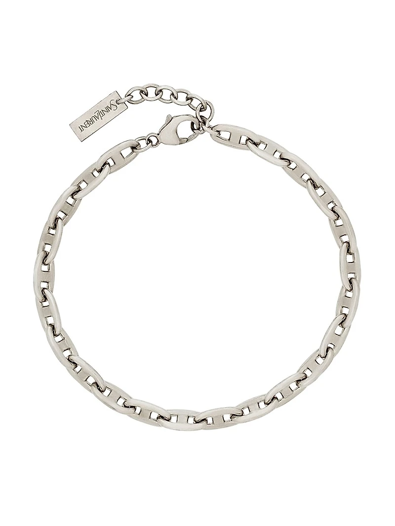 Anchor-Chain Bracelet in Metal