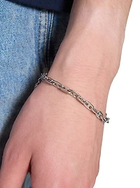 Anchor-Chain Bracelet in Metal