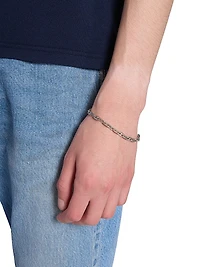 Anchor-Chain Bracelet in Metal