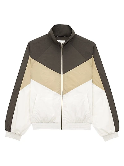 Teddy Jacket Crinkled Nylon