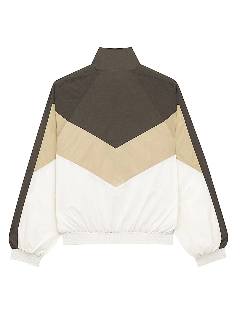 Teddy Jacket Crinkled Nylon