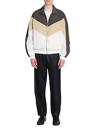 Teddy Jacket Crinkled Nylon