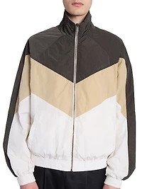 Teddy Jacket Crinkled Nylon