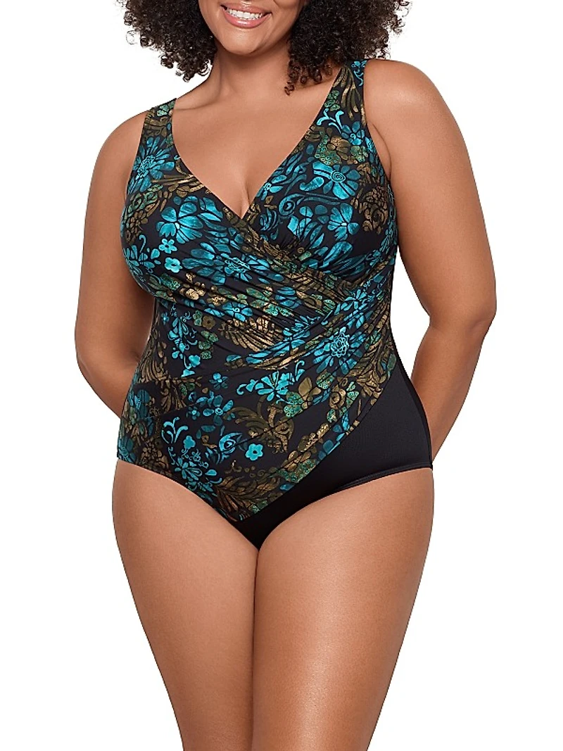 Plus Flor de Mar Oceanus One-Piece Swimsuit