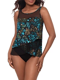Flor de Mar Mirage Tankini Top