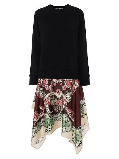 Sporty Foulard Dress