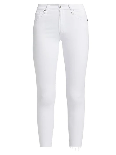 Farrah Mid-Rise Skinny Ankle Jeans