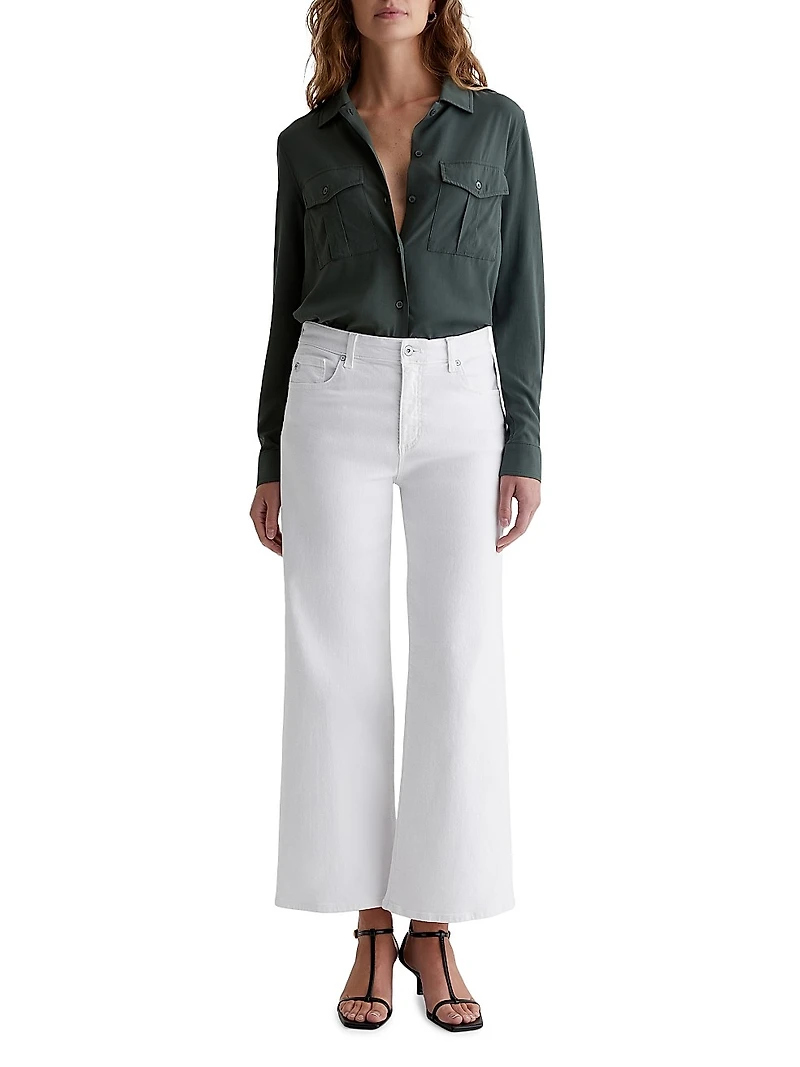 Saige Wide-Leg Crop Pants