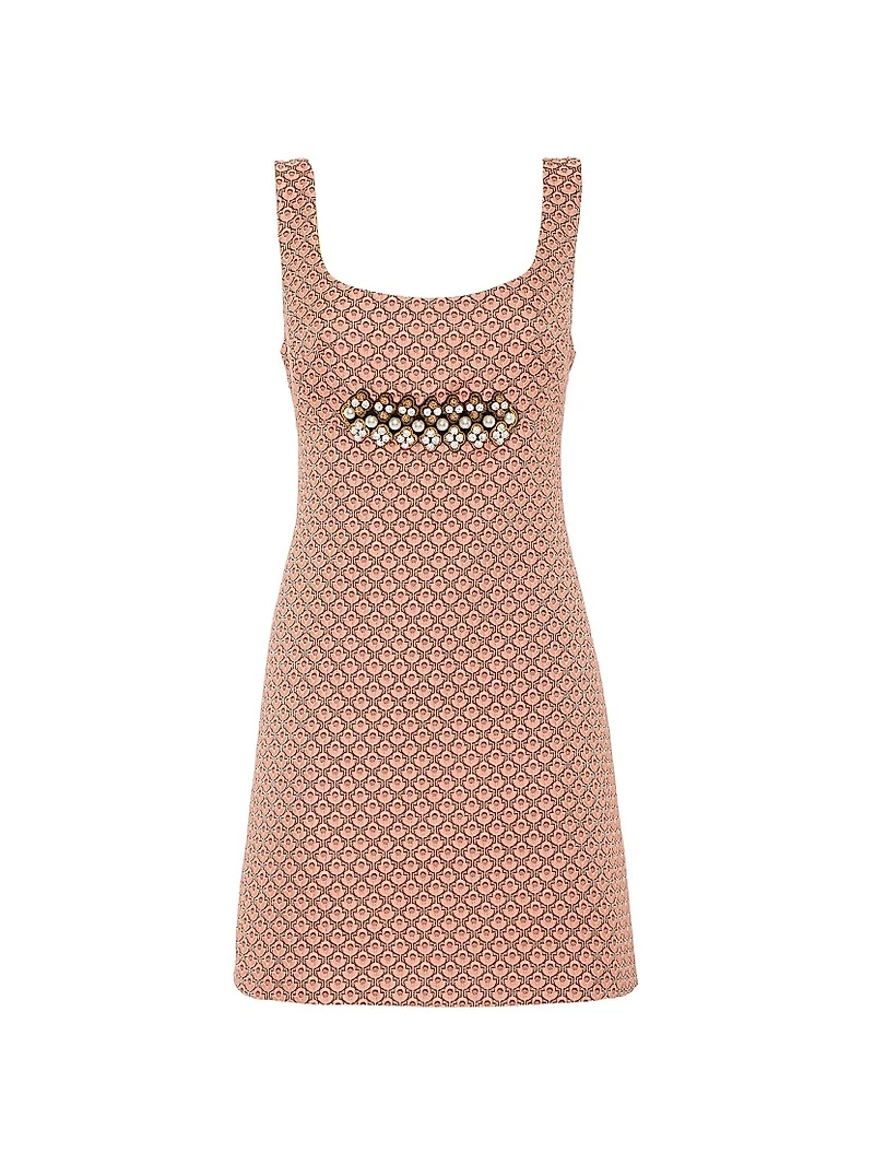Ella Mini Embroidered Dress