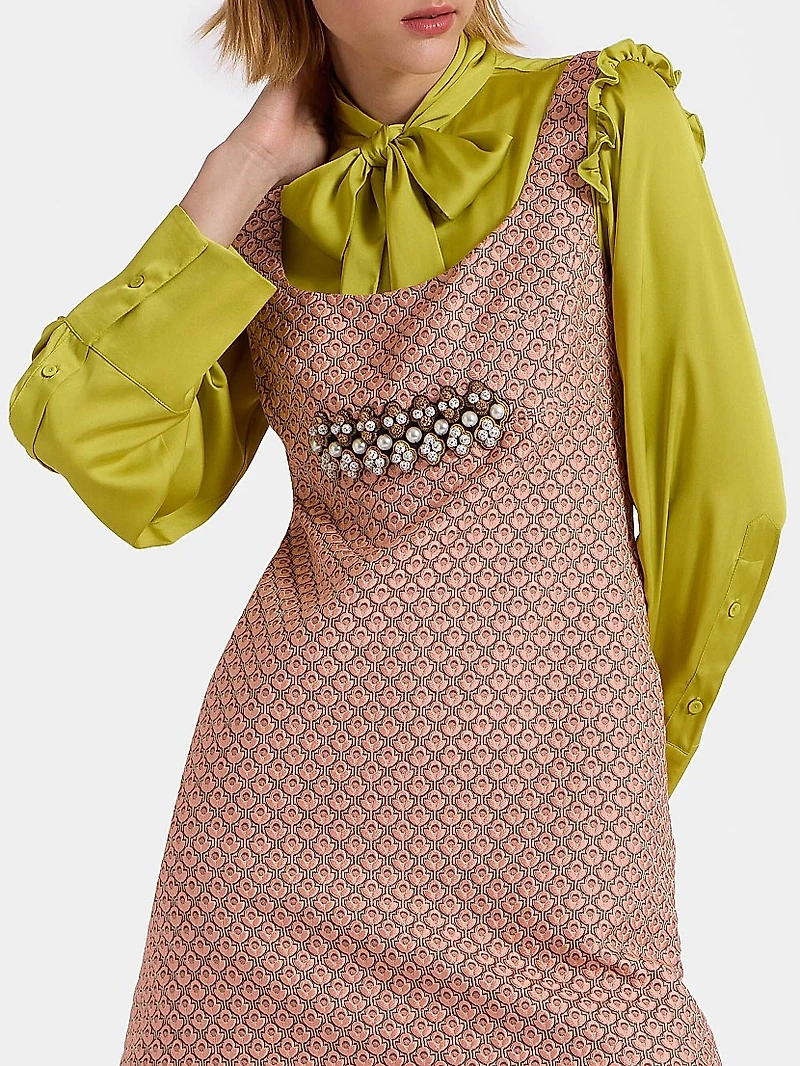 Ella Mini Embroidered Dress