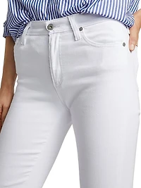 Mari Mid-Rise Slim-Straight Jeans