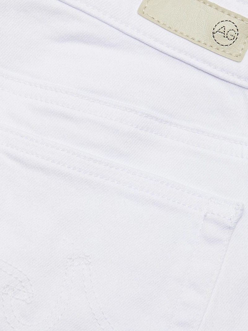 Mari Mid-Rise Slim-Straight Jeans