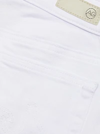 Mari Mid-Rise Slim-Straight Jeans