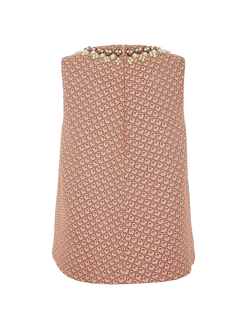 La Scala Top Embroidered