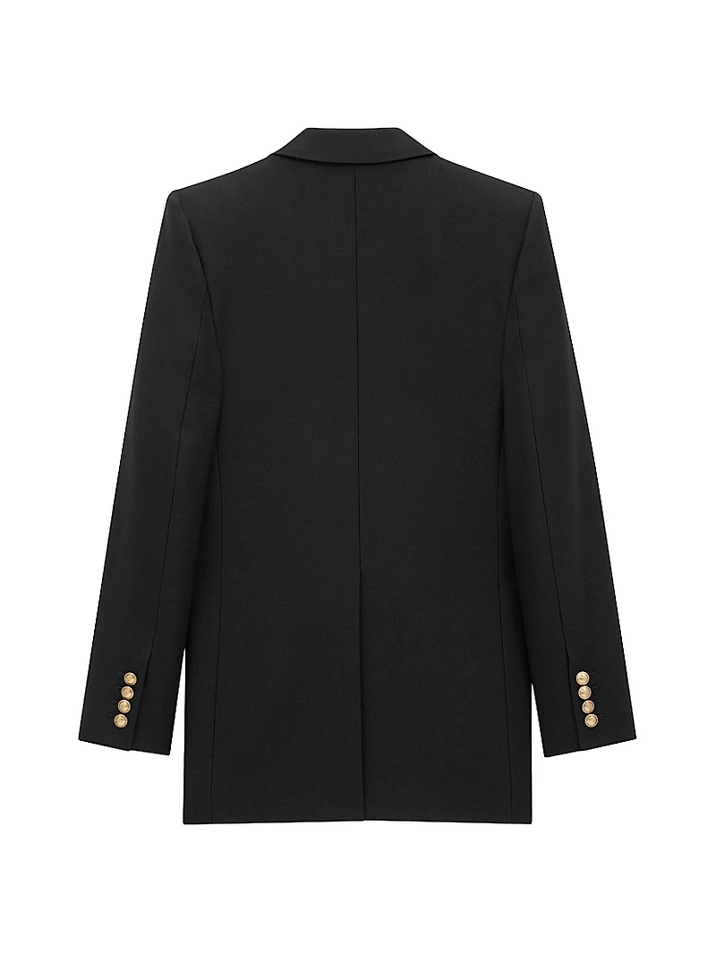 Jacket Wool Gabardine