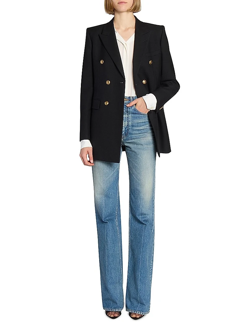 Jacket Wool Gabardine