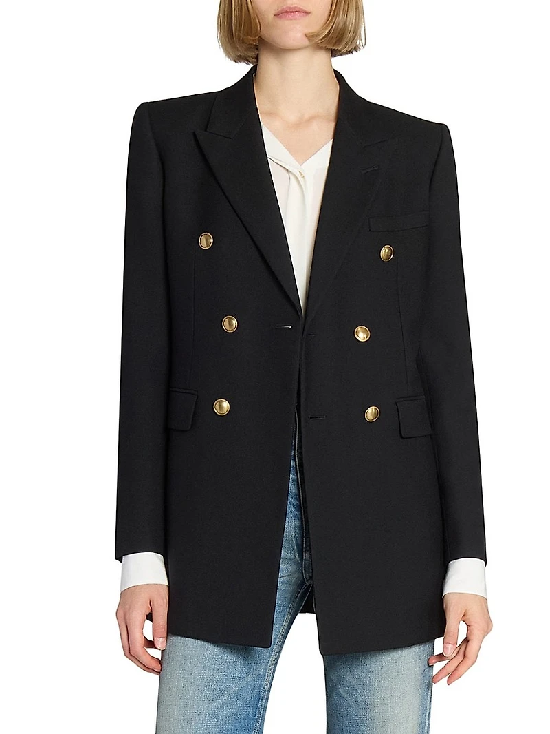 Jacket Wool Gabardine