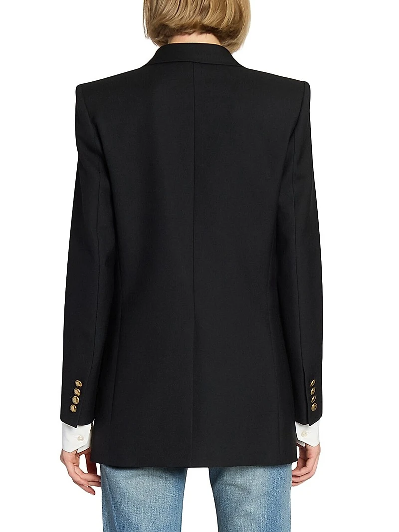 Jacket Wool Gabardine