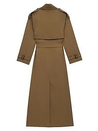 Trench Coat in Cotton Twill
