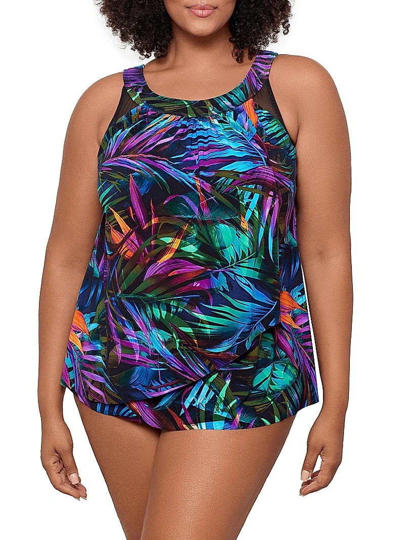 Plus Palma Paradiso Ursula Tankini Top