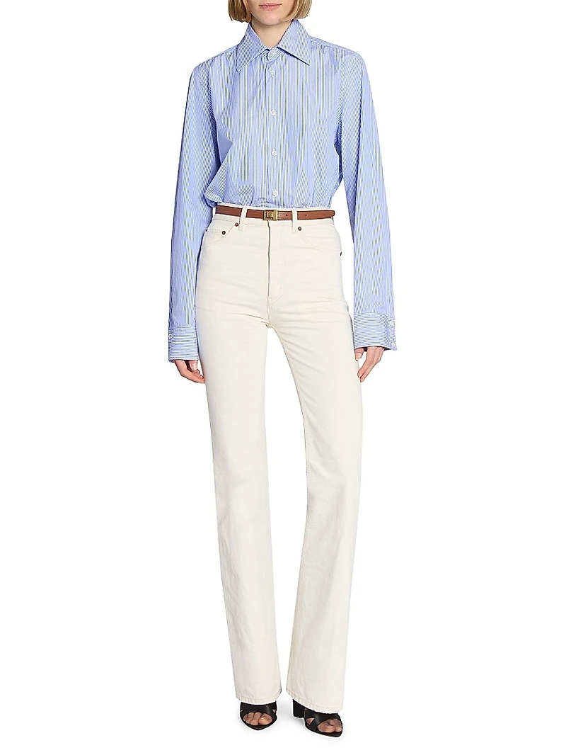 Cassandre Shirt Striped Cotton Poplin